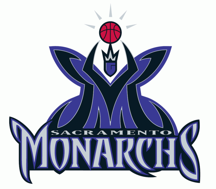 Sacramento Monarchs 1997-2010 Primary Logo iron on transfers for clothing